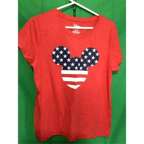 NWOT Disney Red Tee Women’s Large Crewneck - Picture 15 of 15